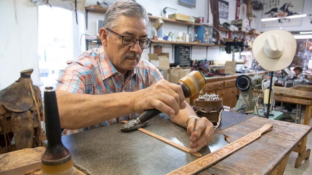 leather artisan at jm capriolas co