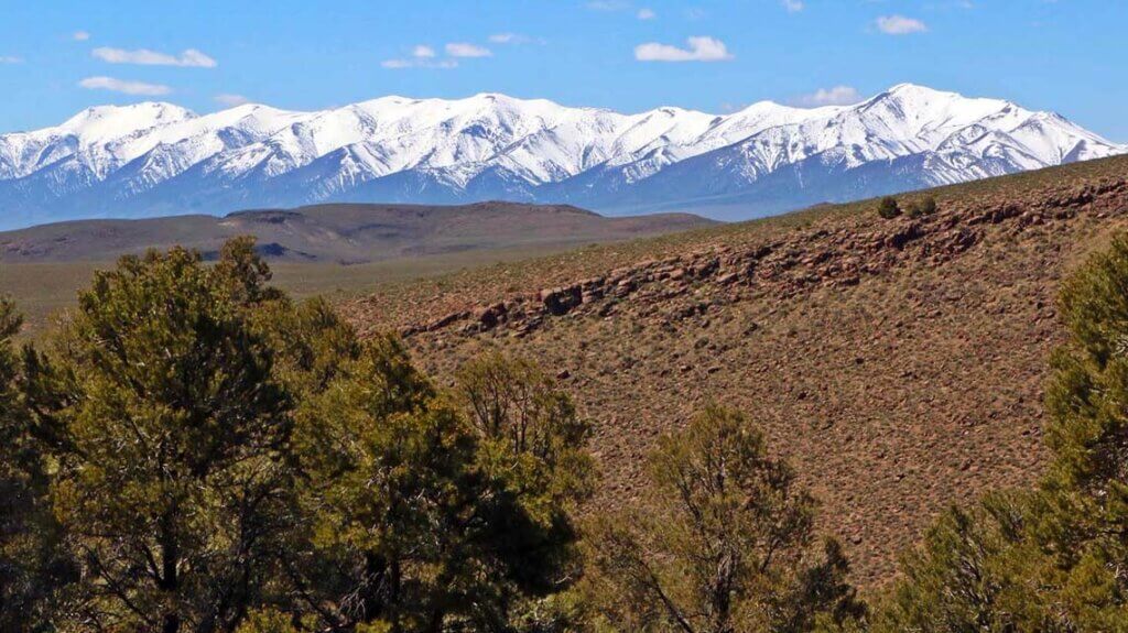 toiyabe crest national recreation trail arc dome wilderness