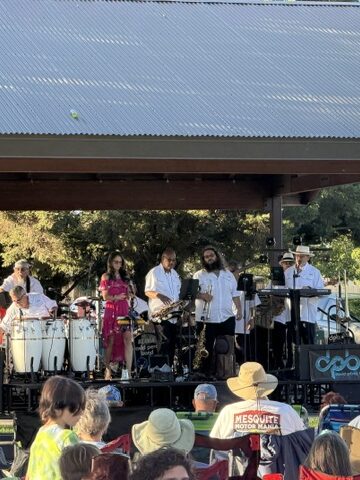 Band at Lazy 5 Summer Music Series